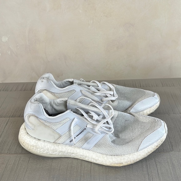 Pre-owned Y-3 Pureboost Triple White In Crystal White/white/white - Picture 1 of 5